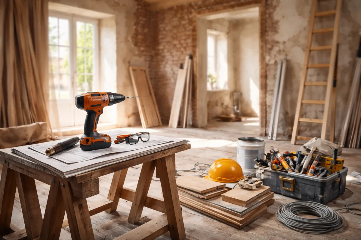 Comment bien choisir son matériel pour la rénovation d'une maison ancienne