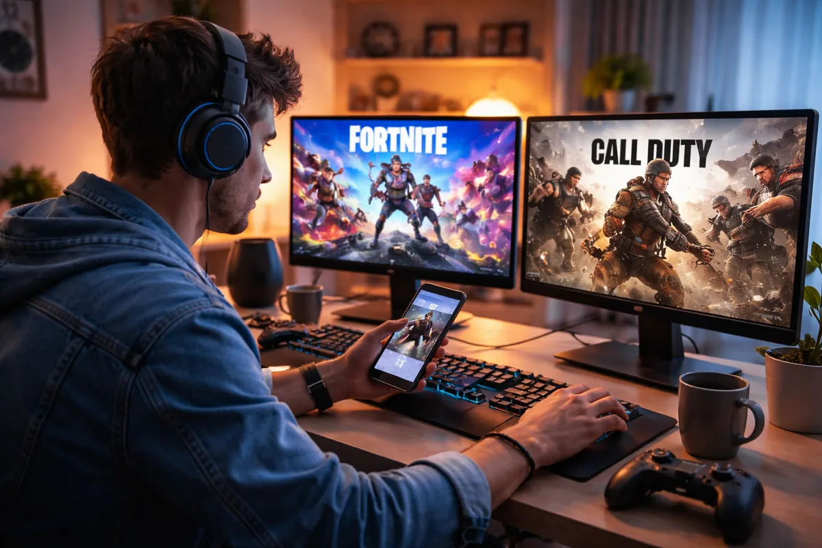 Comment bien suivre l'actualité des jeux vidéo comme Fortnite et Call of Duty