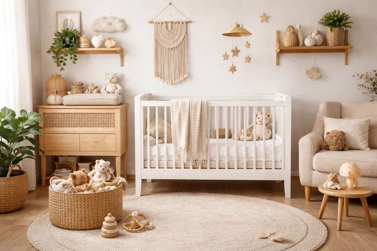 Quels accessoires de puériculture choisir pour une chambre d'enfant bien décorée