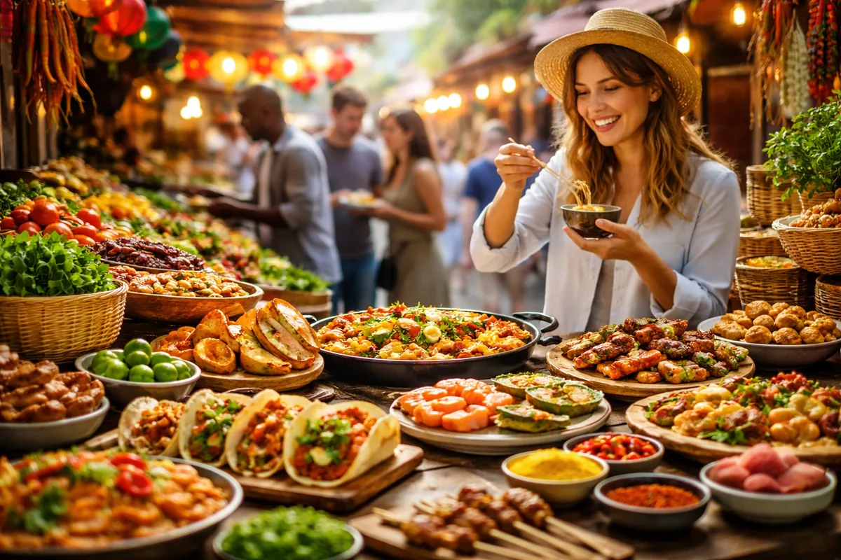 Comment découvrir la cuisine du monde à travers des marchés locaux