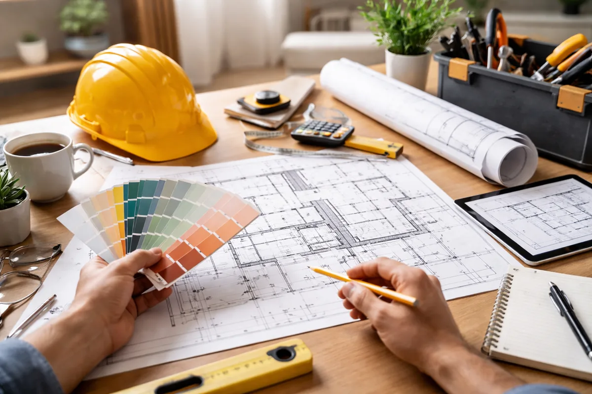 Les étapes essentielles pour bien planifier vos travaux de rénovation