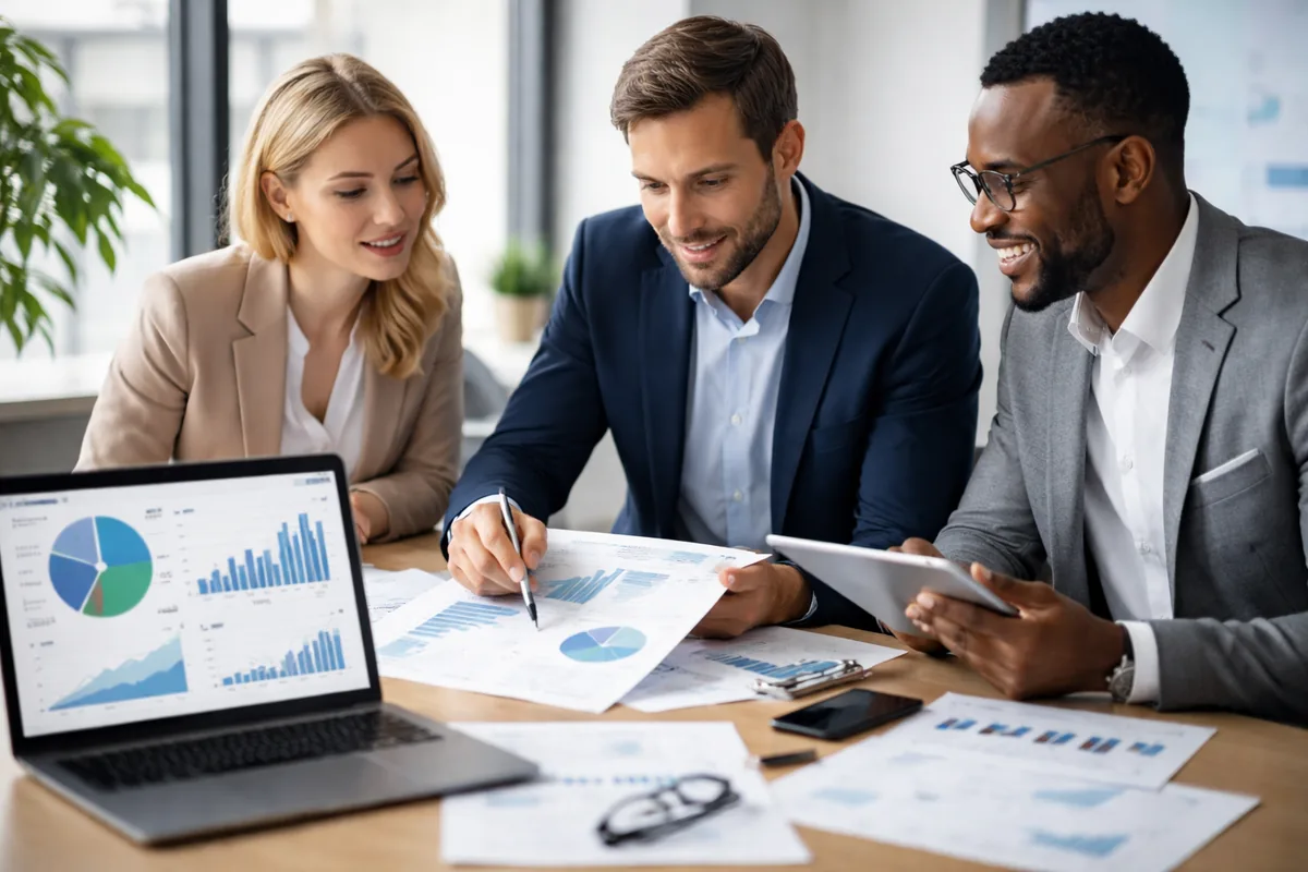 Comment améliorer la stratégie de vente B2B avec les données financières